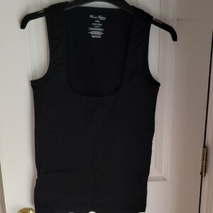 Black Fashion Women's Black Tank Top
